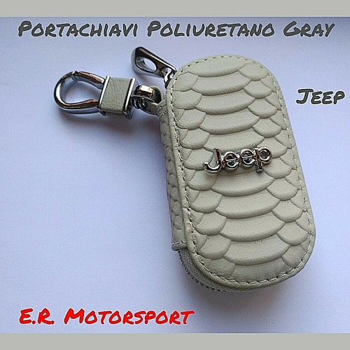 Portachiavi pitonato grigio - portachiavi,