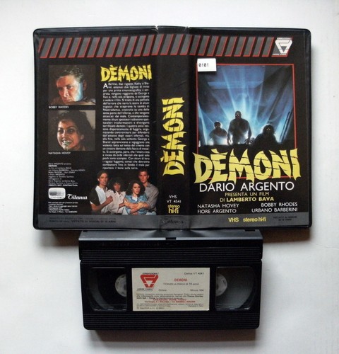 Vhs demoni dario - demoni,