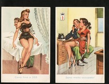 POSTCARDS - TWO PIECES -