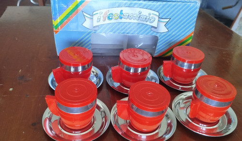 Set tazzine thermos inoxriv - set,