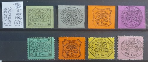 Italy antichi stati 1867 68 - italy,