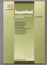 LOGARITMI E ALTRE TAVOLE