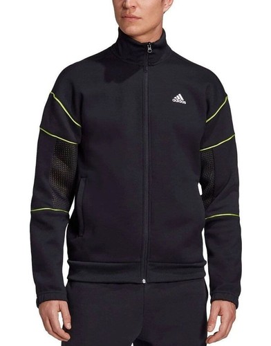 Adidas adulti giacca nera - adulti, zip