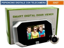 SPIONCINO ELETTRONICO CON TELECAMERA INCORPORATA AD ALTA RISOLUZIONE