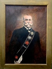 Raro Grande Quadro Hst -