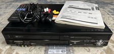 Panasonic DMR-EZ48V registratore combinato DVD VCR cavi remoti HDMI testato