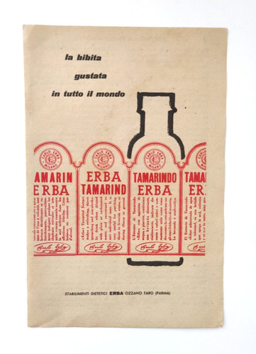 Pubblicita tamarindo erba - tamarindo,
