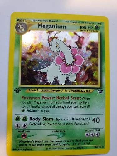 Meganium neo 1st edition - meganium,