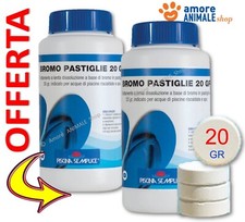 LAPI BROMO in PASTIGLIE → 1 / 2 / 5 kg - Per Acque Piscina, Spa e Idromassaggio