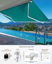 Tenda da sole a bracci