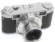 Leidolf Wetzlar Lordomat 35 mm fotocamera pellicola RF con Leidolf Lordonar 2,8/50 NOTTEST