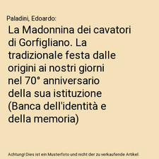La Madonnina dei cavatori di
