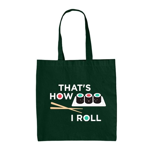 Ecco come rotolo sushi borsa - sushi,