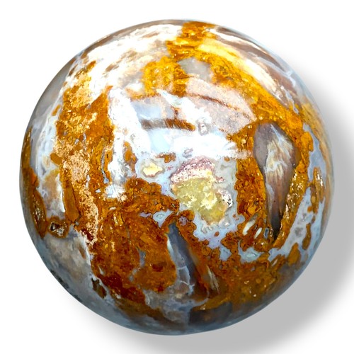 Sfera legno pietrificato - di, da
