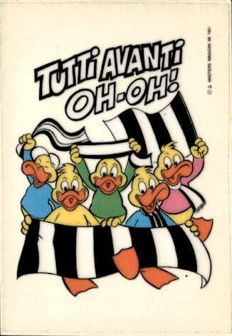 Figurina juve squadra - figurina,