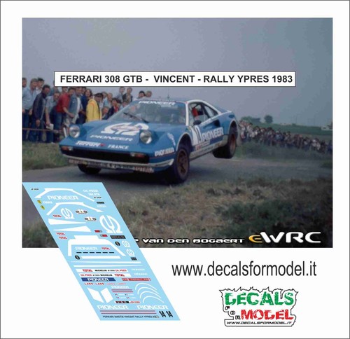 Decals ferrari 308 - decals,