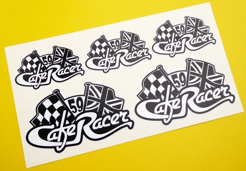 Cafe per moto - bandiera, a