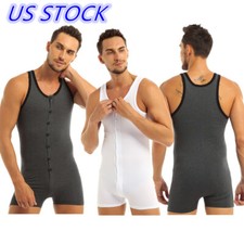 Body uomo cotone smanicato