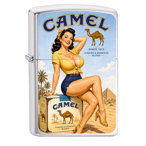 Accendino camel zippo anime - accendino,