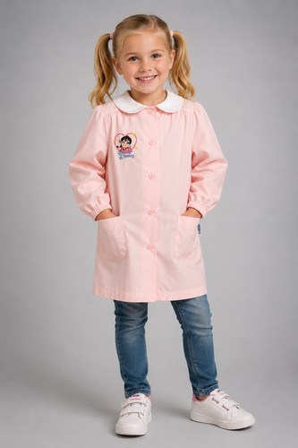 Grembiule bambina bottoni - bambina,
