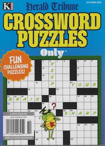 Kappa herald tribune crossword - kappa,