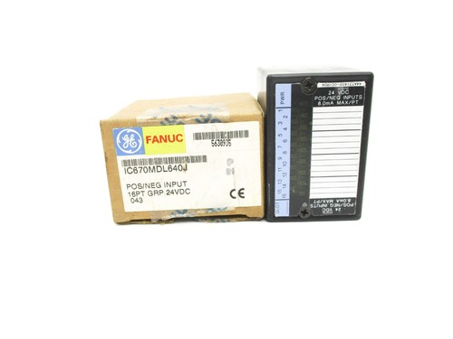 Fanuc ic670mdl640j 24vdc - ic670mdl640j,