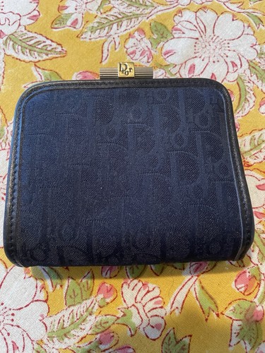 Portafoglio vintage dior navy - dior,