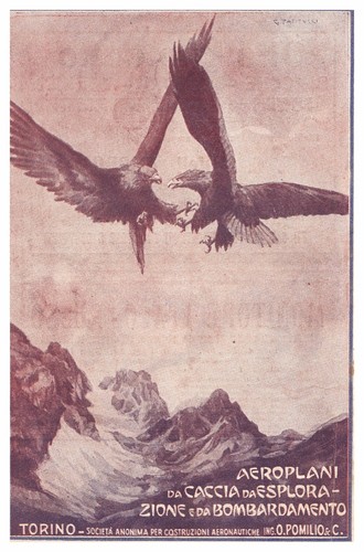 Pubblicita 1917 aero pomilio - pubblicita',