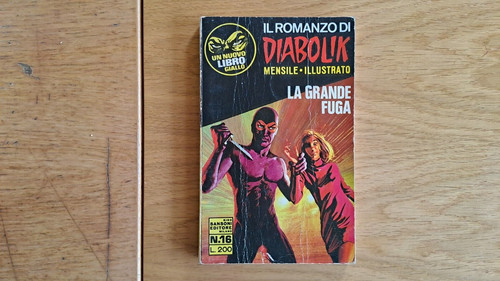 Romanzo diabolik 16 - romanzo, di