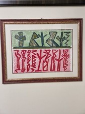 LITOGRAFIA RICCARDO LICATA CON CORNICE