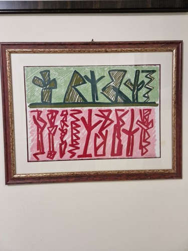 Litografia riccardo licata - litografia, con