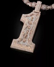 Ciondolo Uomo 3,50 Ct Taglio