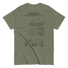 Maglietta Tiger I WWII carro