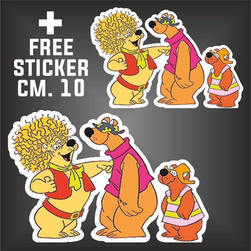 Adesivo napo orso capo decal - capo,