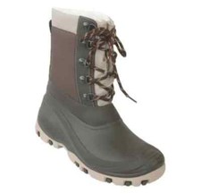 Stivali scarponcini canadese Toronto imbottito lacci antiscivolo carrarmato 46