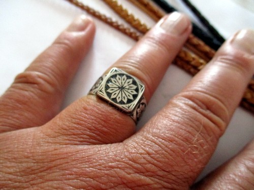 Anello tuareg argento - anello,