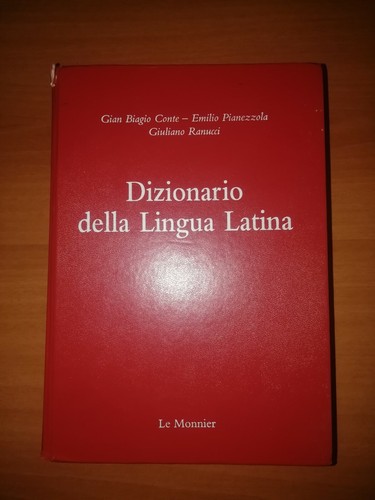 Dizionario della lingua latina - lingua,