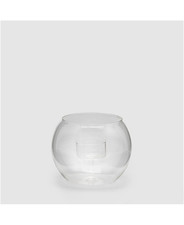 Porta Candela Sfera Vetro
