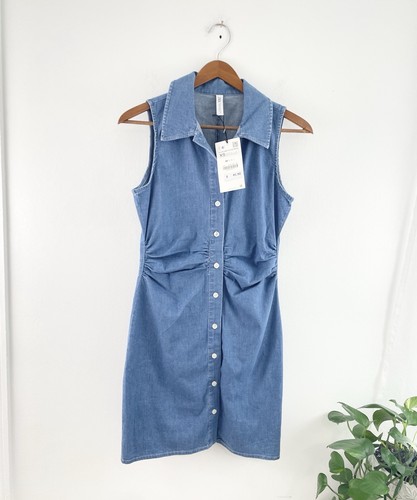 Zara blu denim - zara,