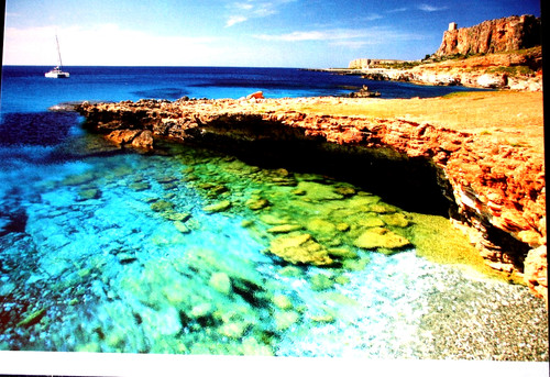 Cartolina sensazioni san - cartolina, vito