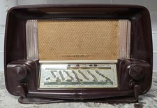 Radio d'epoca a valvole in