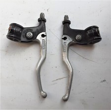 Coppia leve freno bici  cicloturismo marcate SHIMANO con impugnatura regolabile