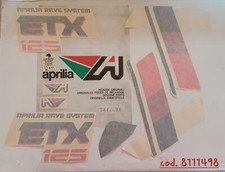 Decalco serbatoio convogliatori originale Aprilia Etx 125 , serie 8111498