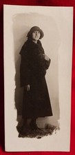 PHOTO FOTO TORINO DONNA BEN VESTITA 1921   N°1    ( F 5 )