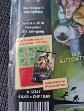 Carcassonne - LA PESTE - NUOVO IMBALLO ORIGINALE - incl. scatola gioco + Wizard - carta speciale - RARO