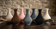 Vaso stampato in 3D a Spirale