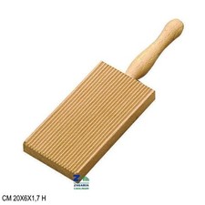 RIGAGNOCCHI RIGA GNOCCHI DOPPIA FACCIA IN LEGNO PER PASTA FRESCA CM 20X6X1,7 H.