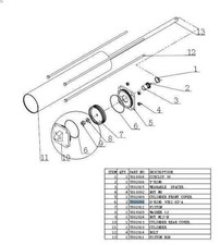 Ricambi e accessori per smontagomme EVERT EVERTZT5500098