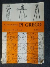 LODOVICO CATENI GIUSEPPE SPINOSO PI GRECO MANUALE DI GEOMETRIA SCUOLA MEDIA