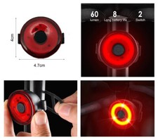 luce posteriore bici led